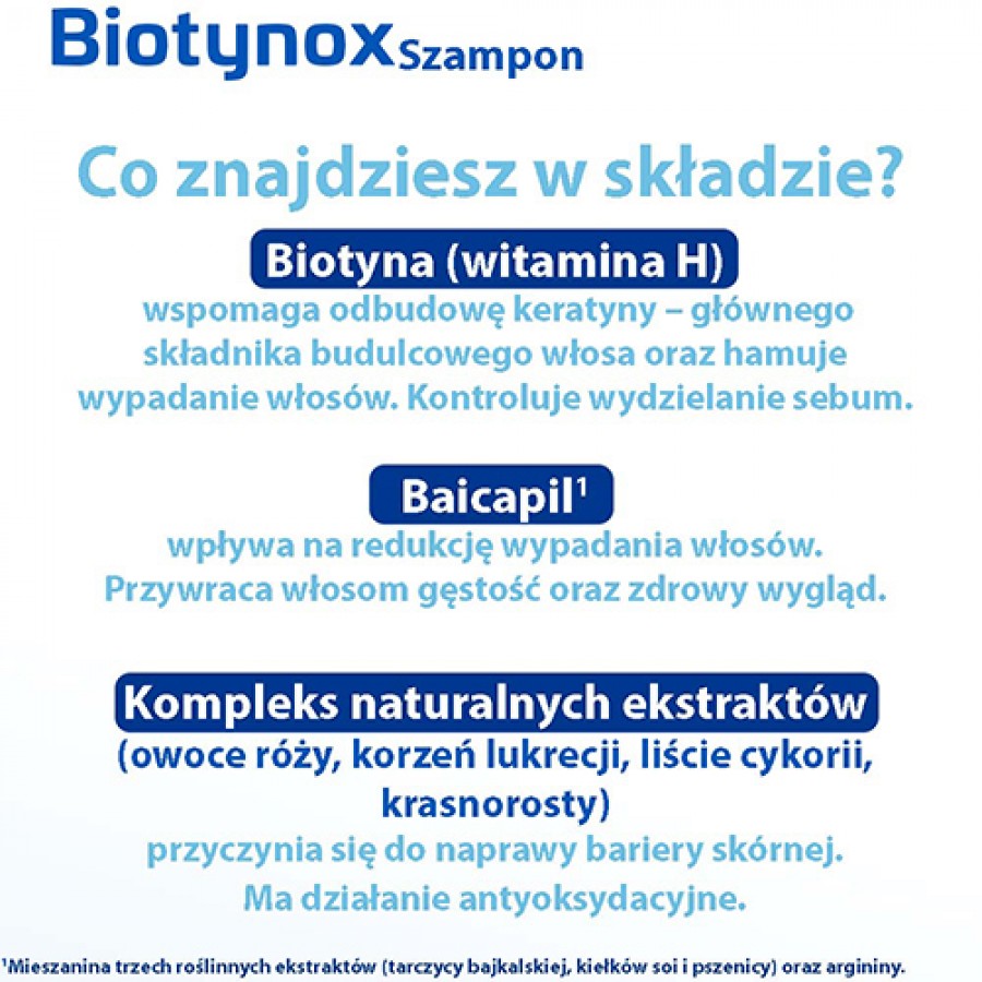 Zdjęcie produktu - 4 BIOTYNOX Szampon wzmacniający przeciw wypadaniu włos&oacute;w, 200ml