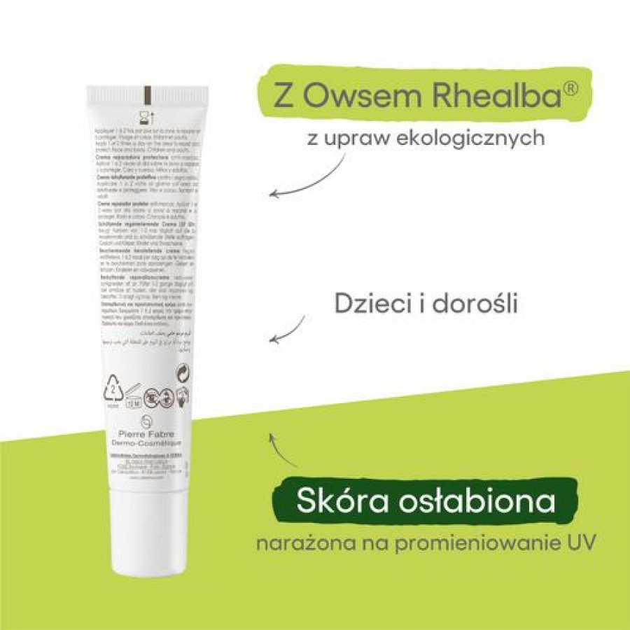Zdjęcie produktu - 3 A-DERMA EPITHELIALE A.H Ultra SPF50+ Ochrony krem regenerujący, 40ml