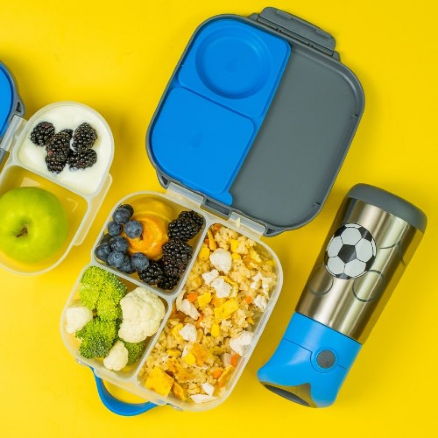 Miniaturka artykułu - #1 B.BOX Mini Lunchbox Blue Slate, 1 szt.