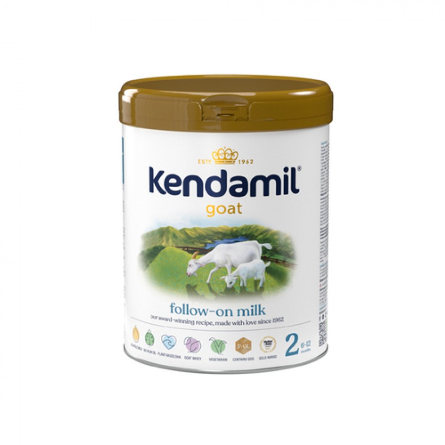Miniaturka artykułu - #0 Kendamil Kozie mleko następne 2, 800 g - mleko następne dla niemowląt po 6. miesiącu