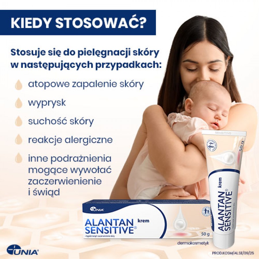 Zdjęcie produktu - 2 Alantan Sensitive Krem z alantoiną do sk&oacute;ry wrażliwej, alergicznej, atopowej, 50 g