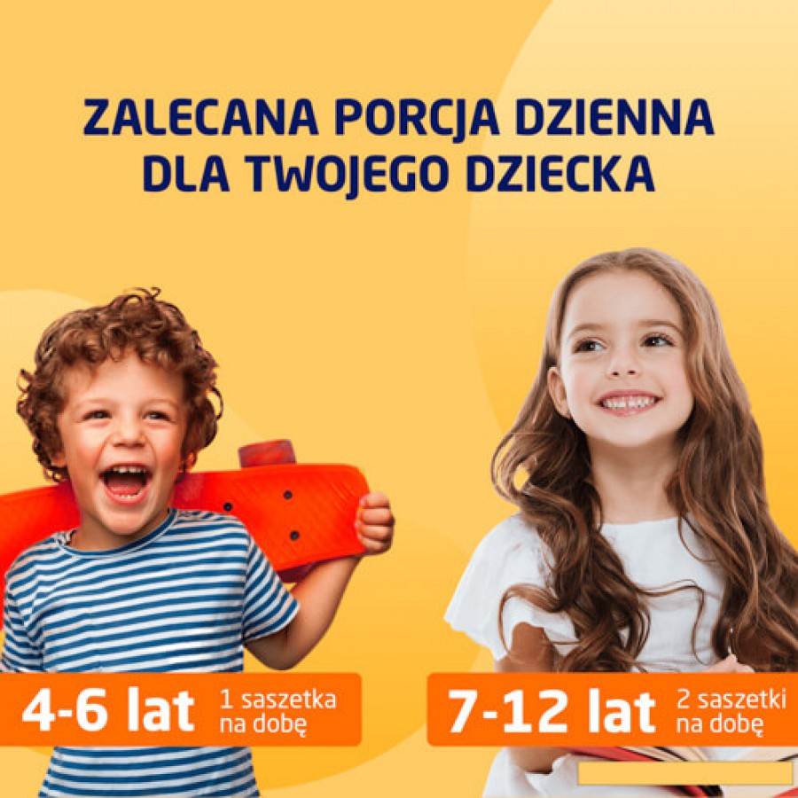 Zdjęcie produktu - 2 VIBOVIT JUNIOR POMARAŃCZOWY 4+, 30sasz.