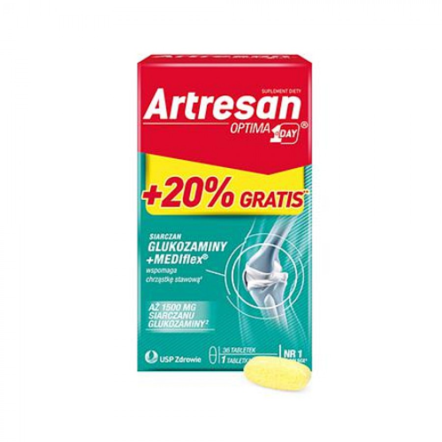 Zdjęcie produktu - 4 Artresan Optima 1aDAY, 36tabl.