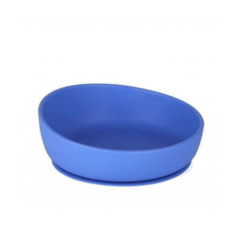 Miniaturka artykułu - #0 Doidy Bowl Miseczka- talerzyk z przyssawką kolor niebieski 350ml, 1szt.