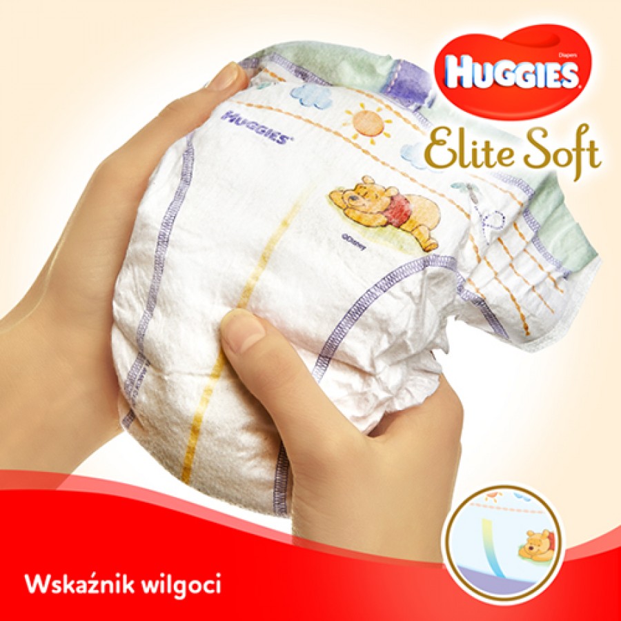 Zdjęcie produktu - 3 HUGGIES Extra Care 1 Pieluchy 2-5 kg, 26 sztuk