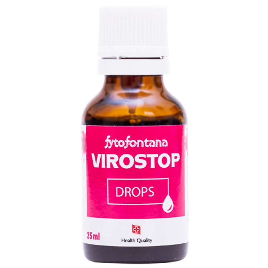 Miniaturka artykułu - #0 fytofontana VIROSTOP krople, 25ml