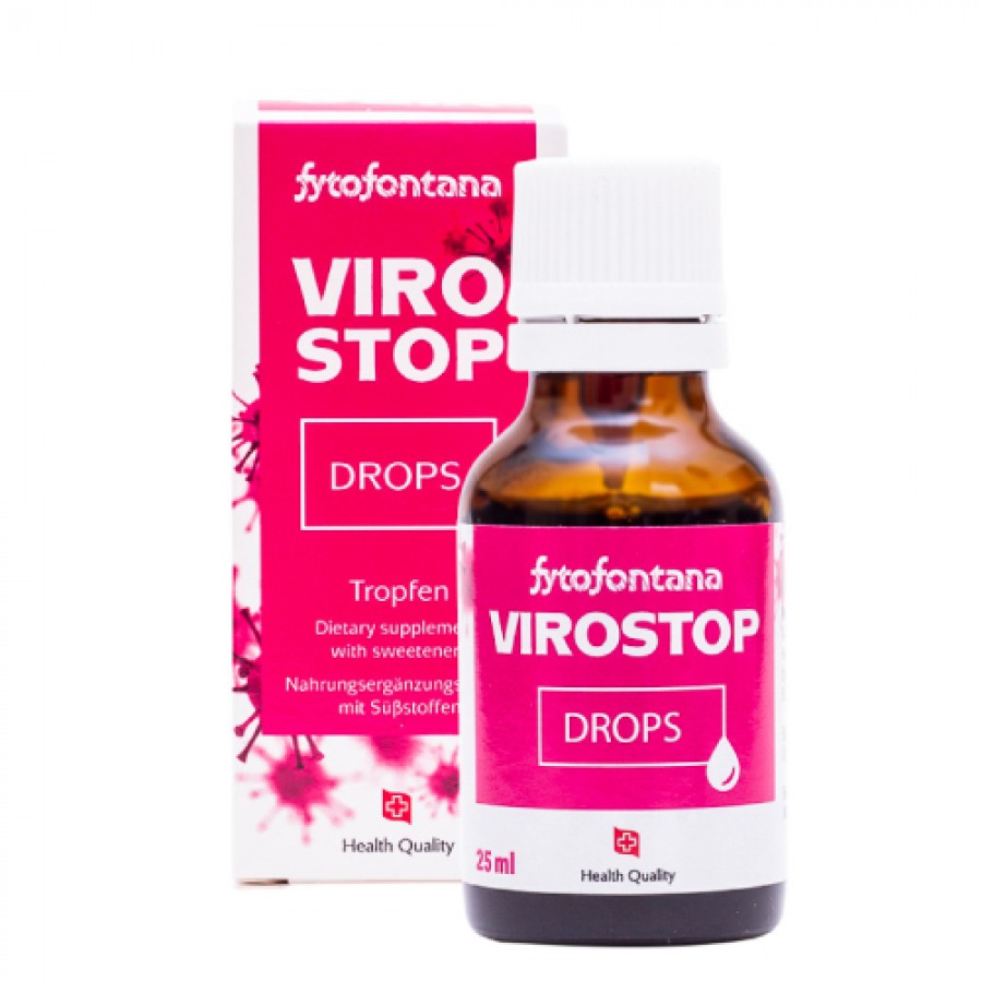 Miniaturka artykułu - #1 fytofontana VIROSTOP krople, 25ml