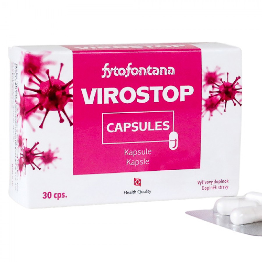 Miniaturka artykułu - #1 fytofontana VIROSTOP Kapsułki, 30 kaps.