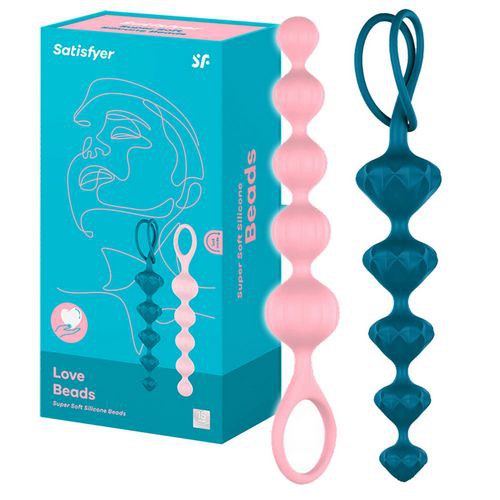 Miniaturka artykułu - #0 Satisfyer Beads Colored - Kulki analne