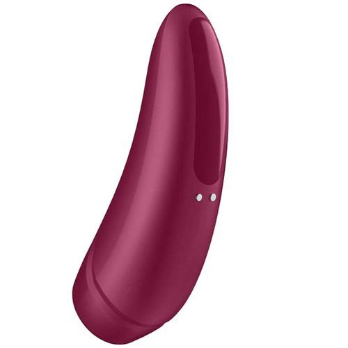 Miniaturka artykułu - #1 Satisfyer Curvy 1+ bezdotykowy stymulator ssąco-wibrujący Rose Red