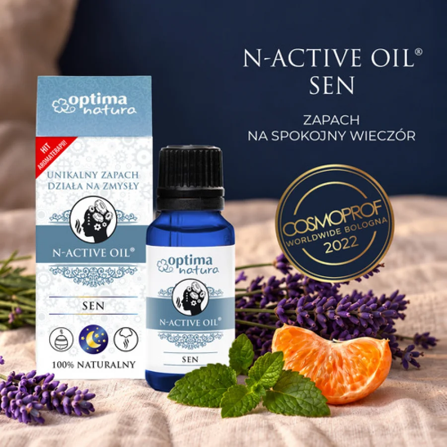 #1 – OPTIMA NATURA N-Active Olejek Sen, 20ml