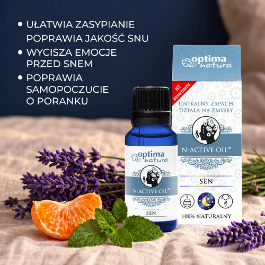 #3 – OPTIMA NATURA N-Active Olejek Sen, 20ml