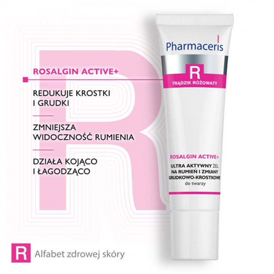 Zdjęcie produktu - 3 PHARMACERIS R Ultra aktywny żel na rumień i zmiany grudkowo-krostkowe do twarzy, 30ml