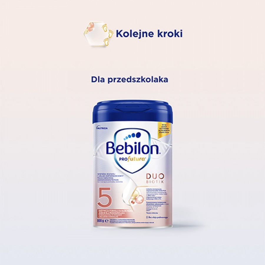 Zdjęcie produktu - 3 Bebilon Profutura Duobiotik 4 Odżywcza formuła na bazie mleka dla dzieci po 2. roku życia, 800 g