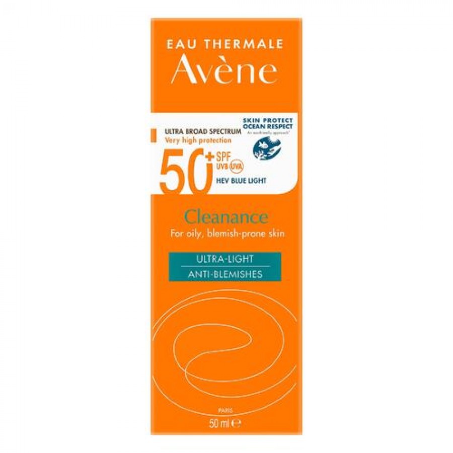 Miniaturka artykułu - #0 AVENE Cleanance SPF50+ Bardzo wysoka ochrona przeciwsłoneczna, 50ml