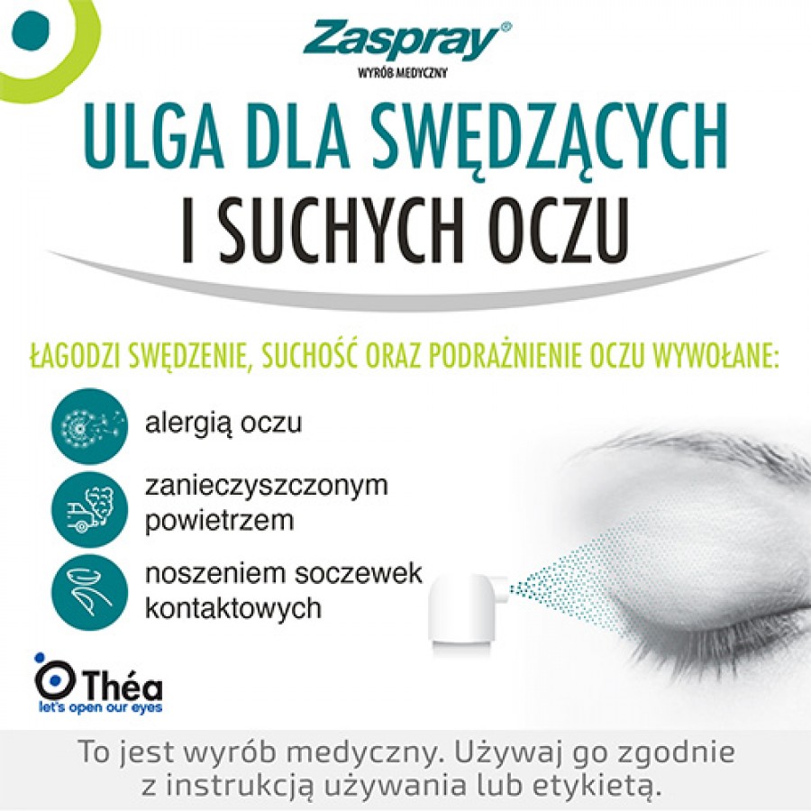 Zdjęcie produktu - 2 ZASPRAY spray na powieki, 10ml
