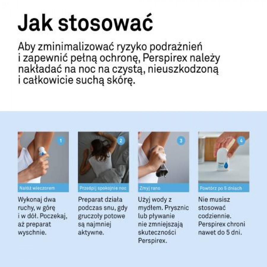 Miniaturka artykułu - #1 Perspirex Strong Antyperspirant roll-on, 20 ml