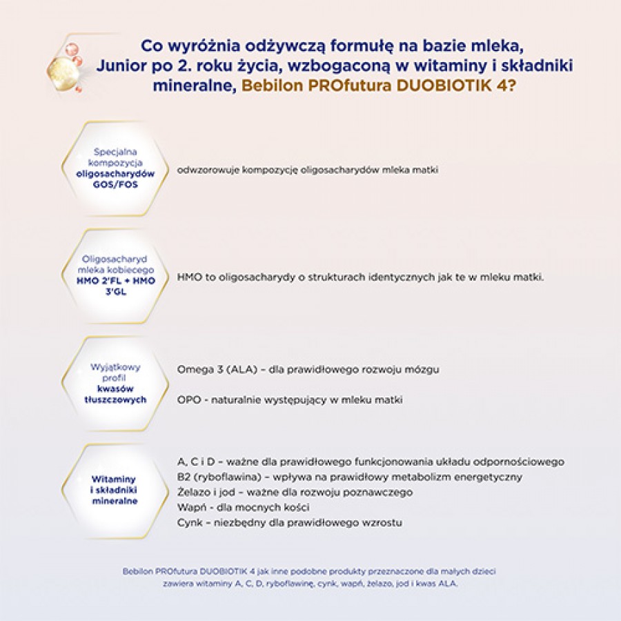 Miniaturka artykułu - #1 Zestaw 4 x Bebilon Profutura Duobiotik 4 Odżywcza formuła na bazie mleka dla dzieci po 2. roku życia, 800 g