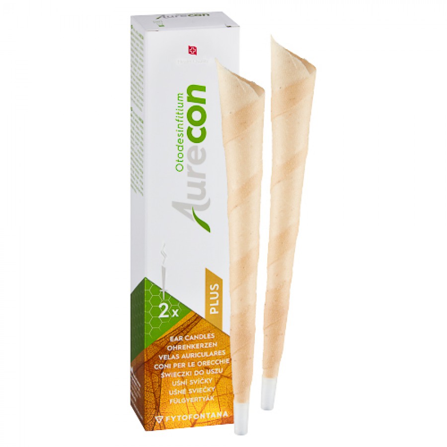 Zdjęcie produktu - 2 fytofontana AURECON Świece do uszu (konchy) PLUS, 2szt.