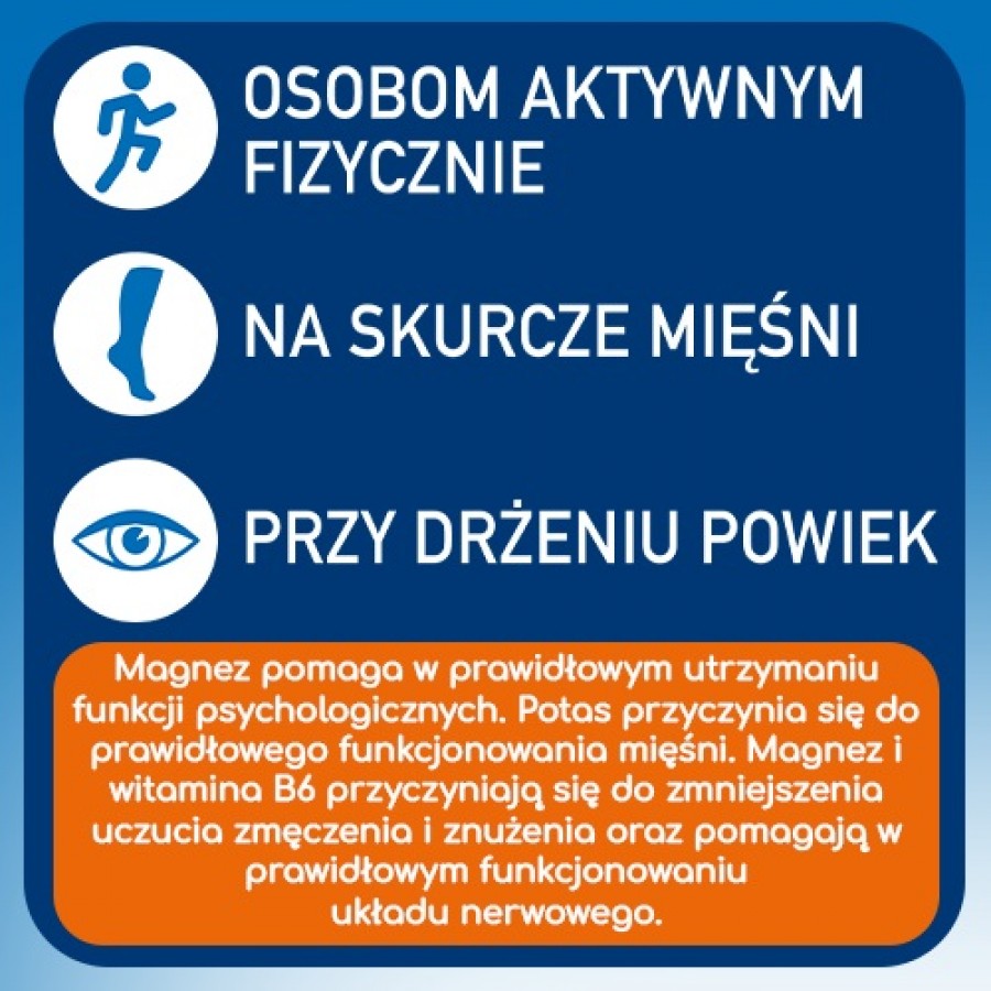 Zdjęcie produktu - 2 Plusssz Magnez Skurcz Cytrynian, 24 tab. mus.