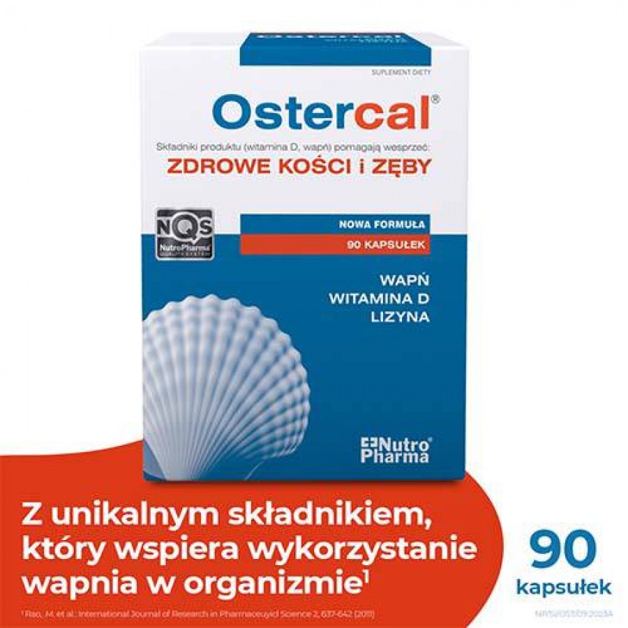 Miniaturka artykułu - #0 OSTERCAL, 90 kapsułek 