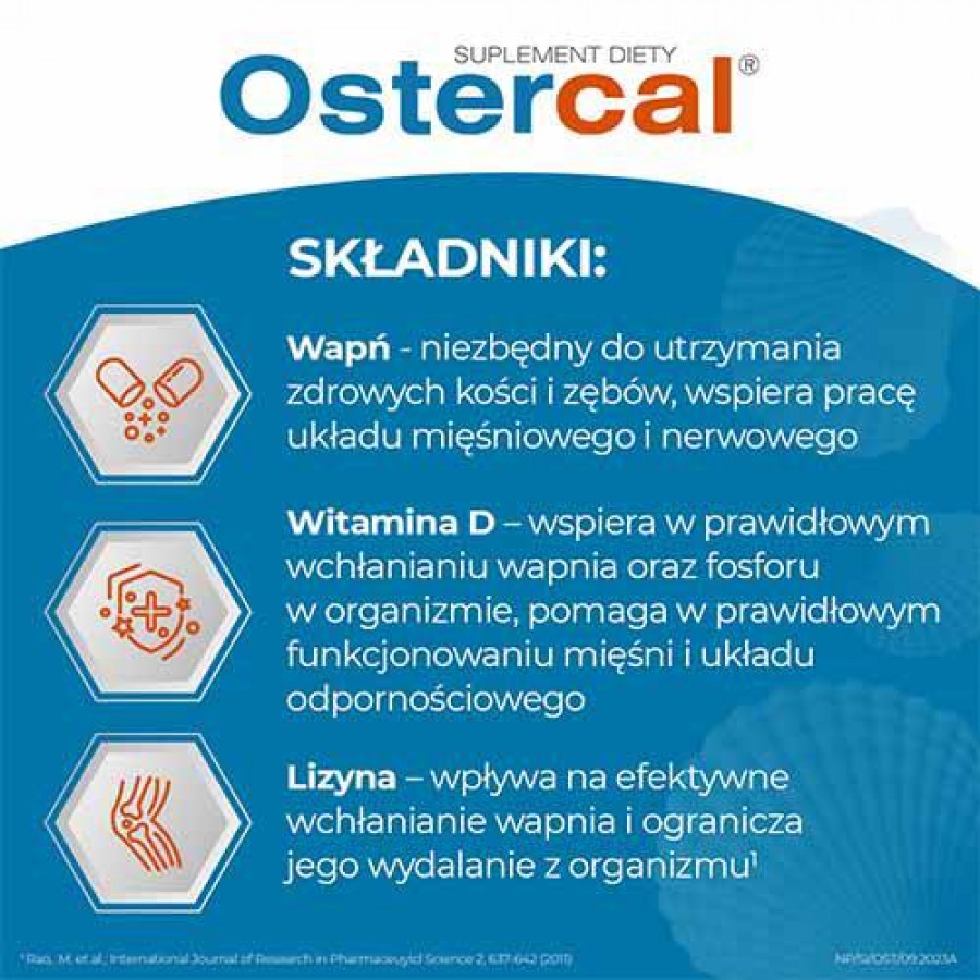 Miniaturka artykułu - #1 OSTERCAL, 90 kapsułek 