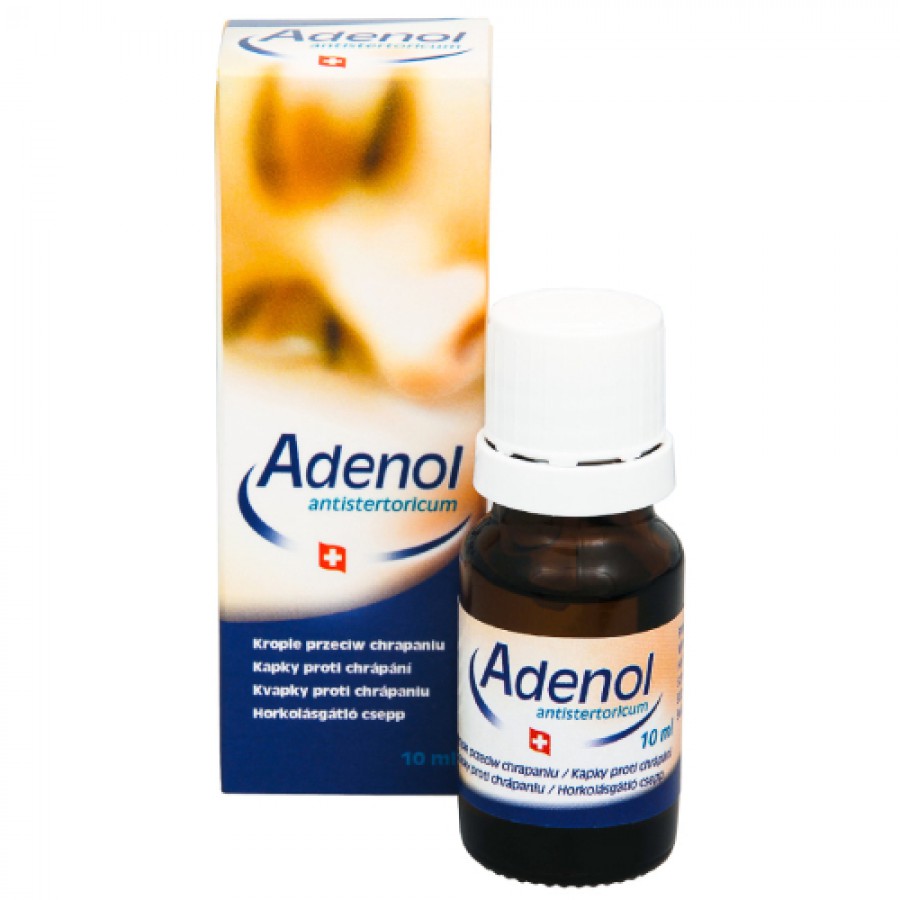 Miniaturka artykułu - #0 fytofontana ADENOL Krople przeciw chrapaniu, 10ml