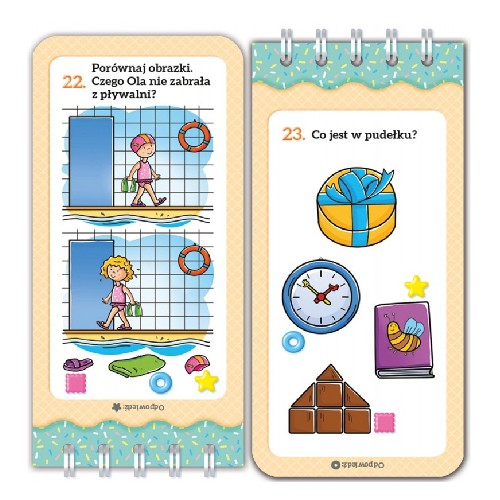 Miniaturka artykułu - #0 AKSJOMAT Quiz pięciolatka. Obrazkowe zadania dla bystrych dzieci 4-6