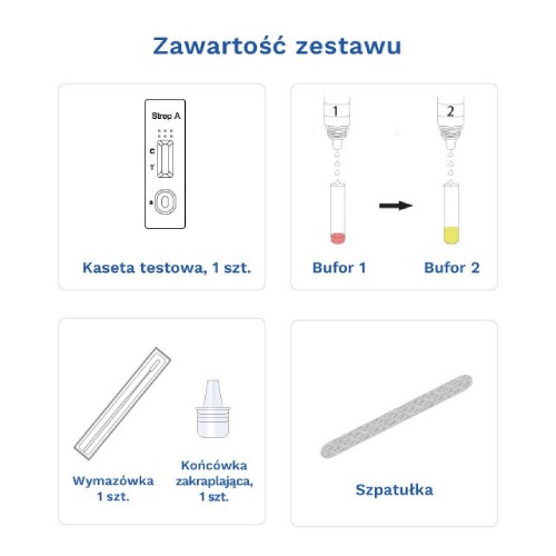 Zdjęcie produktu - 2 DIATHER Test Angina Strep A