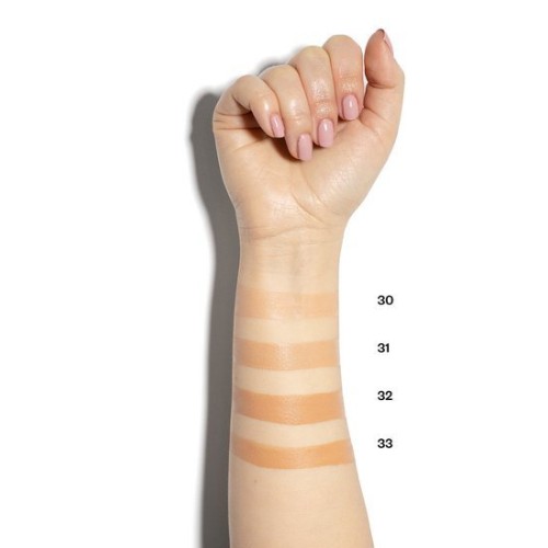 Miniaturka artykułu - #1 PAESE Lush Satin Witaminowy Podkład Rozświetlający 33 Golden Beige, 30ml	