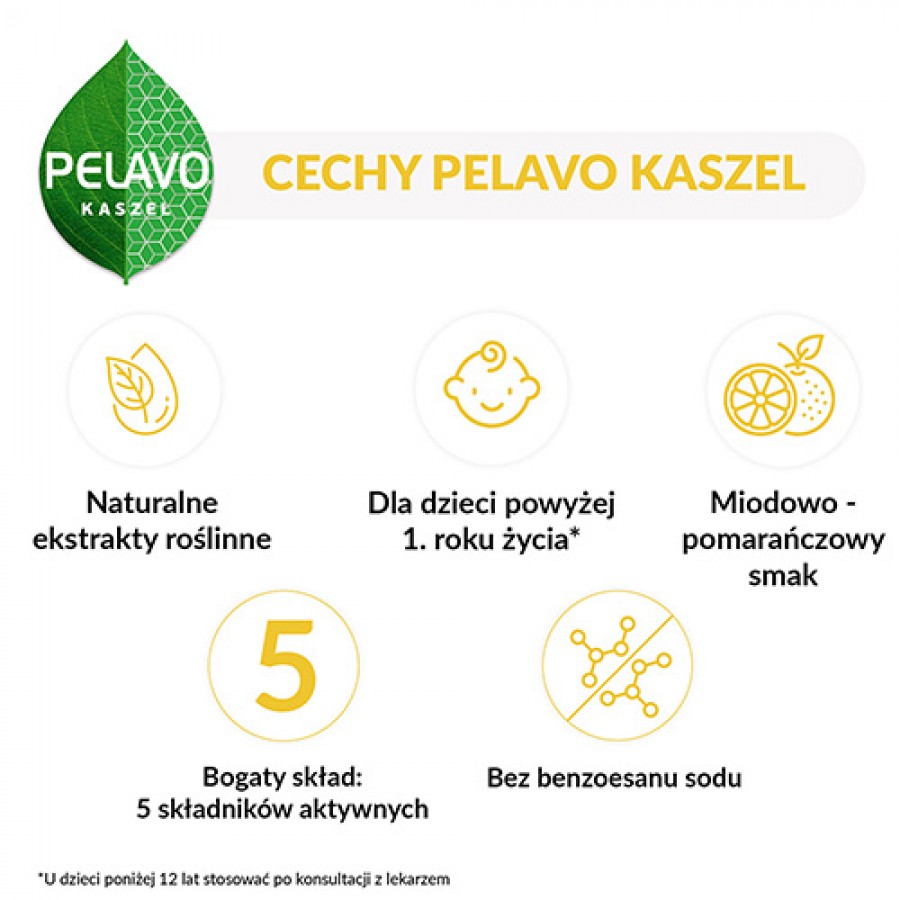 Miniaturka artykułu - #1 Pelavo kaszel suchy i mokry syrop, 175ml