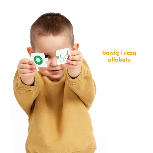 Miniaturka artykułu - #1 CzuCzu Akademia Litery 2 książeczki + edukacyjny zestaw puzzli dla dzieci 3+	