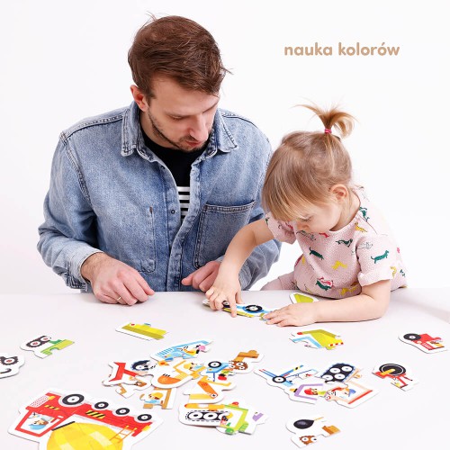 Miniaturka artykułu - #1 CzuCzu Puzzle progresywne. Pojazdy na budowie 2+