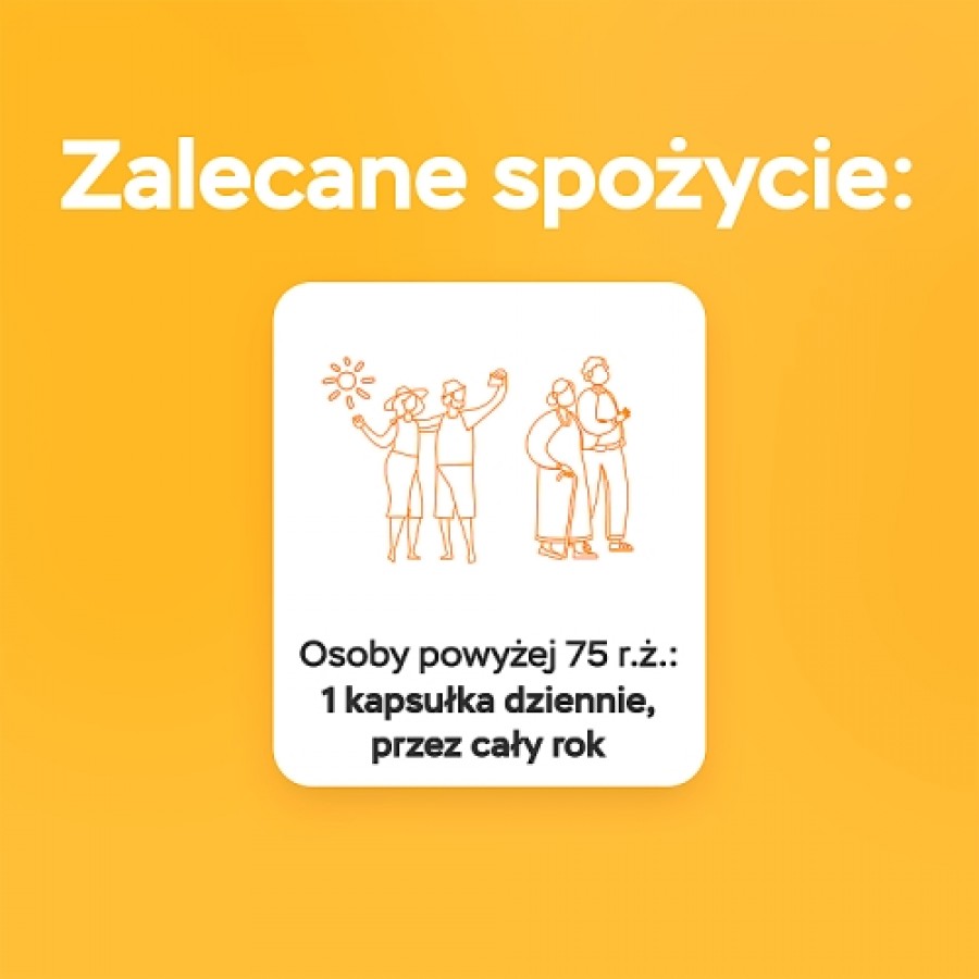 Zdjęcie produktu - 4 Vitrum D3 Strong, 60kaps.