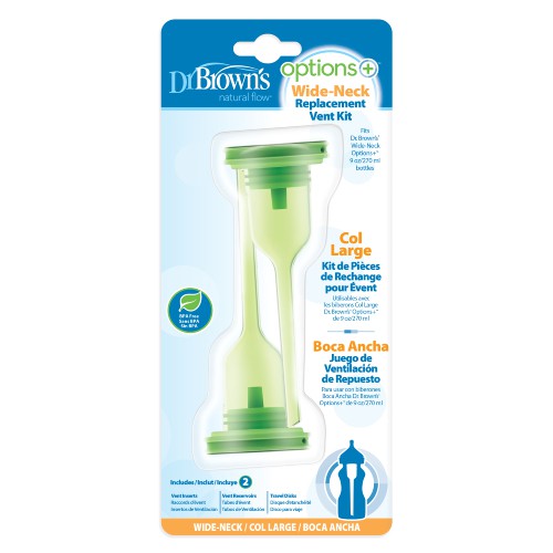 Miniaturka artykułu - #0 Dr Brown's Komplet części zamiennych do butelki Options+ z szeroką szyjką 270ml