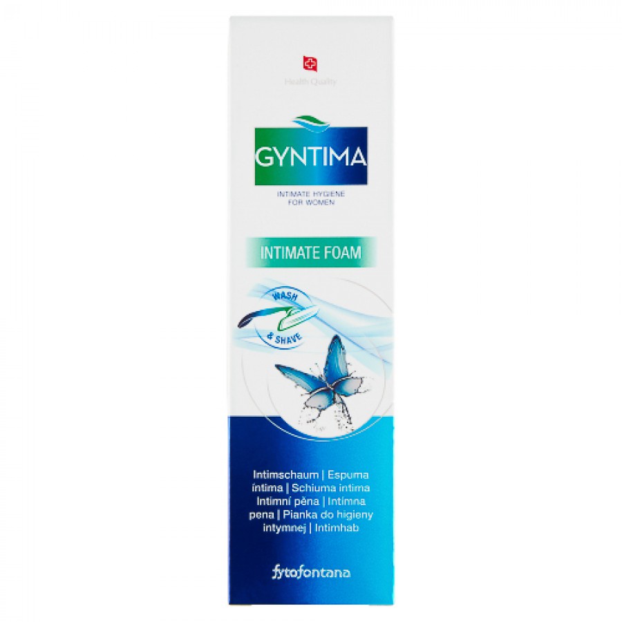 Zdjęcie produktu - 2 fytofontana GYNTIMA Pianka do higieny intymnej, 150 ml