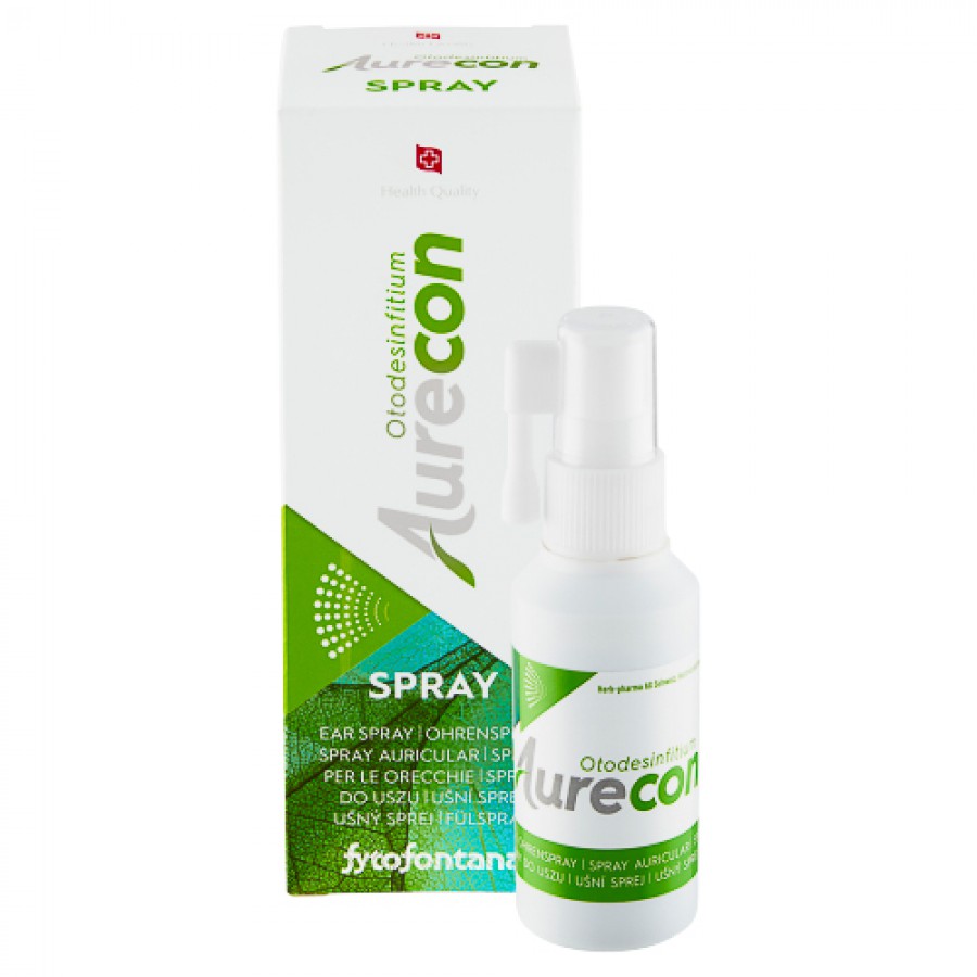 Zdjęcie produktu - 0 AURECON Fytofontana Spray do uszu, 50ml 