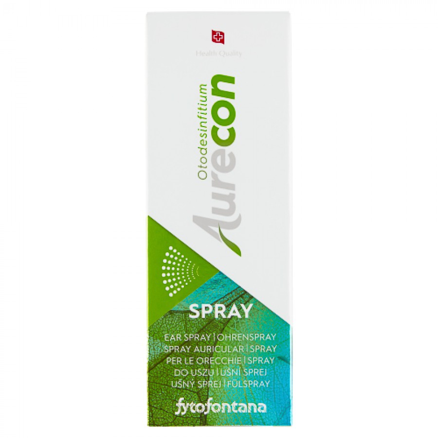 Zdjęcie produktu - 2 AURECON Fytofontana Spray do uszu, 50ml 