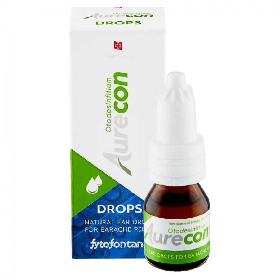 Miniaturka artykułu - #0 fytofontana AURECON Drops krople do uszu, 10ml