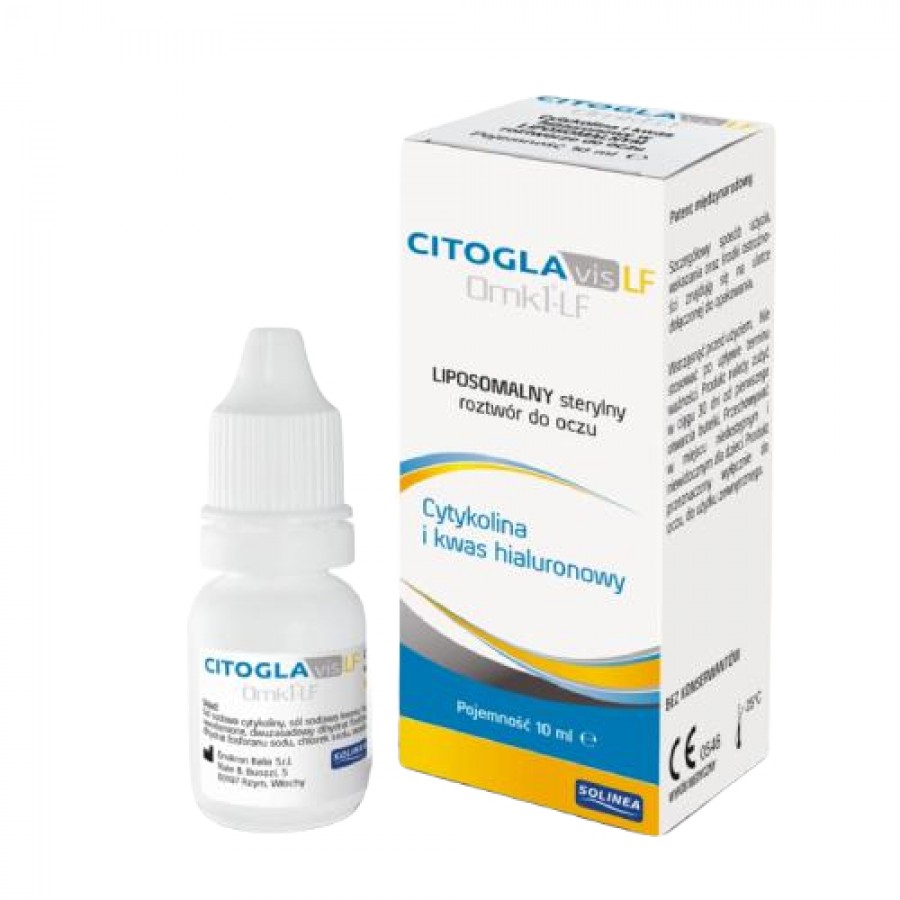 Miniaturka artykułu - #0 Citogla visLF Omk1-LF Liposomalny sterylny roztw&oacute;r do oczu bez konserwant&oacute;w, 10 ml