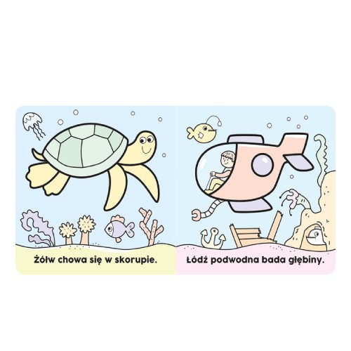 Miniaturka artykułu - #0 AKSJOMAT Czarodziejski pędzelek. W morzu. Malowanka wodna	