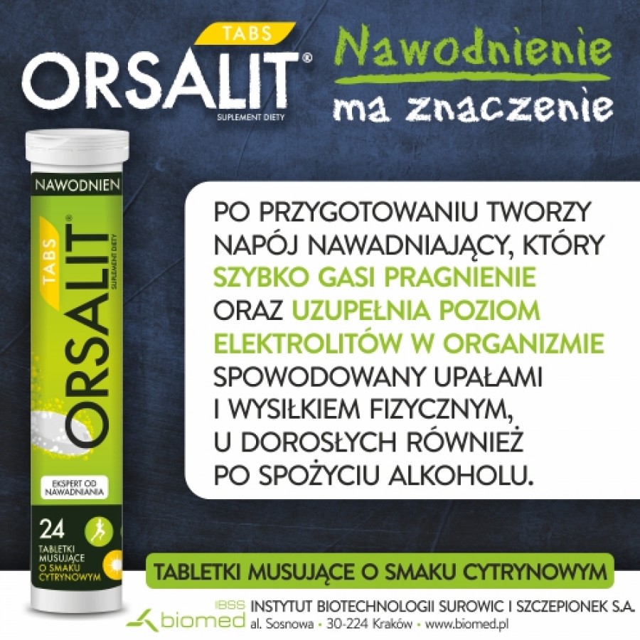 Miniaturka artykułu - #1 Orsalit Elektrolity, 24tabl. mus.
