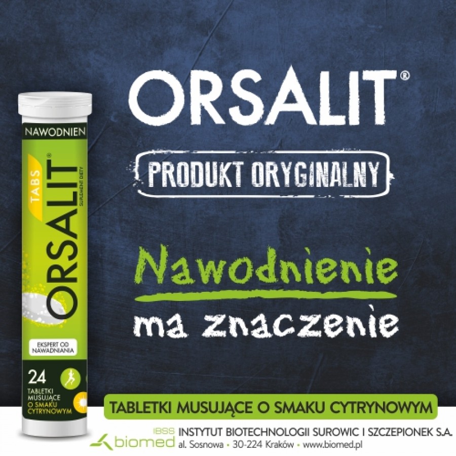 Zdjęcie produktu - 3 Orsalit Elektrolity, 24tabl. mus.
