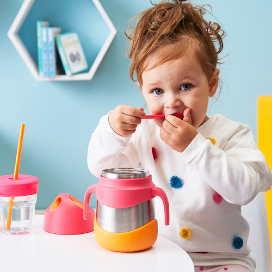 Miniaturka artykułu - #0 B.BOX Łyżeczka do termosu na jedzenie Strawberry Shake, 1szt.