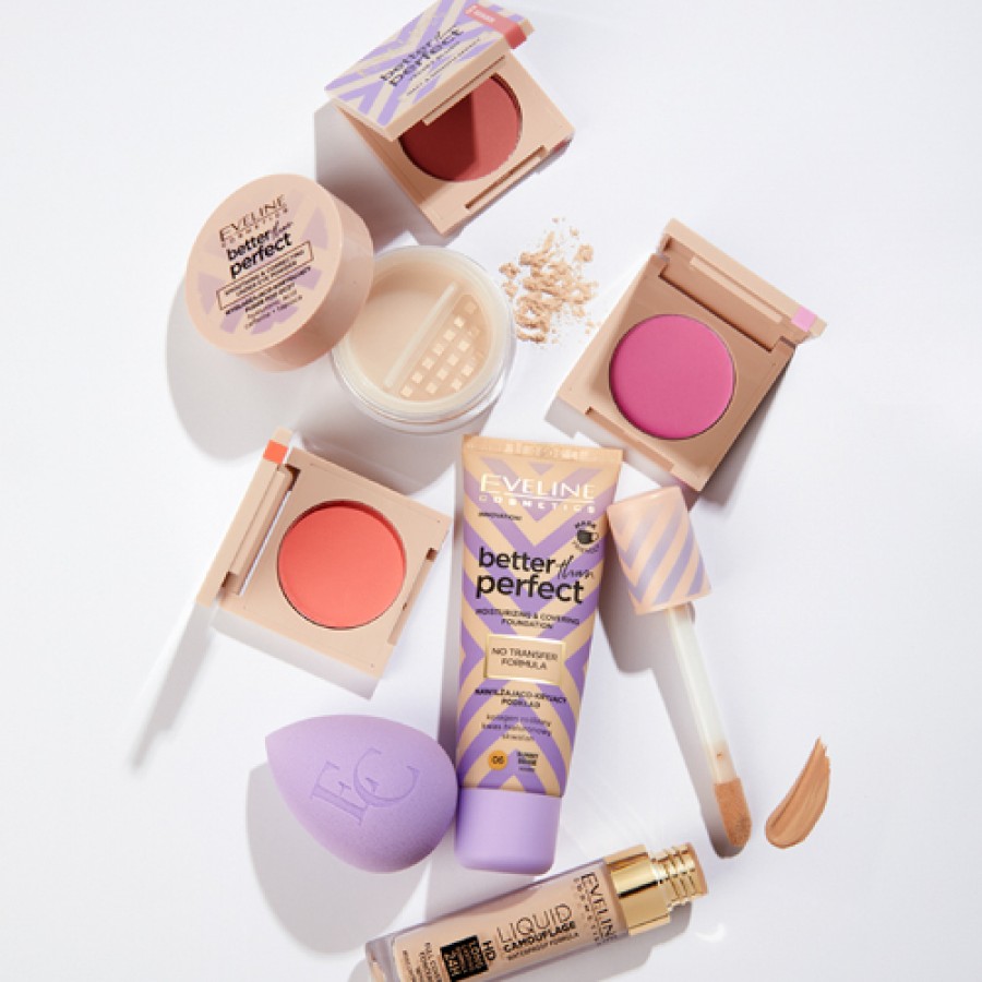Zdjęcie produktu - 7 EVELINE Better Than Perfect Podkład nawilżająco-kryjący 05 Creamy Beige, 30ml