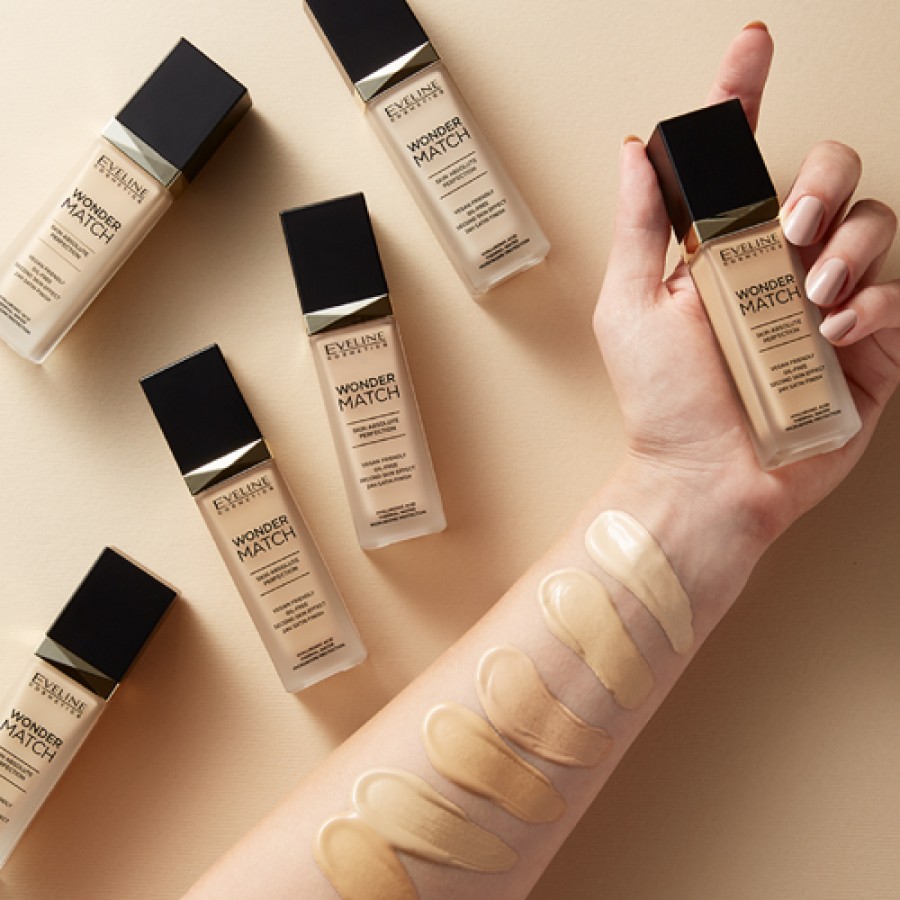 Zdjęcie produktu - 4 EVELINE Podkład Wonder Match 30 Cool Beige, 30ml