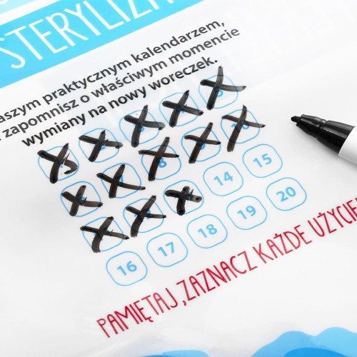 Miniaturka artykułu - #0 BOCIOLAND Woreczki do sterylizacji, 10 sztuk
