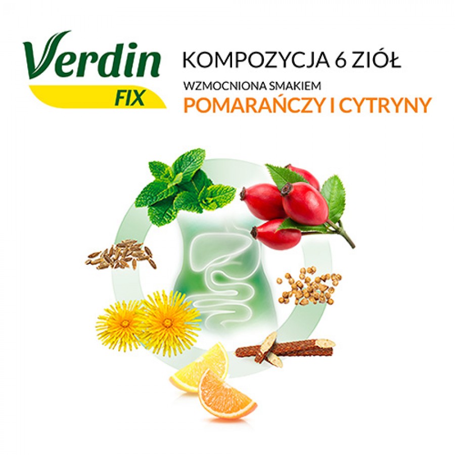 Zdjęcie produktu - 2 Verdin Fix z cytrusami, 20sasz.