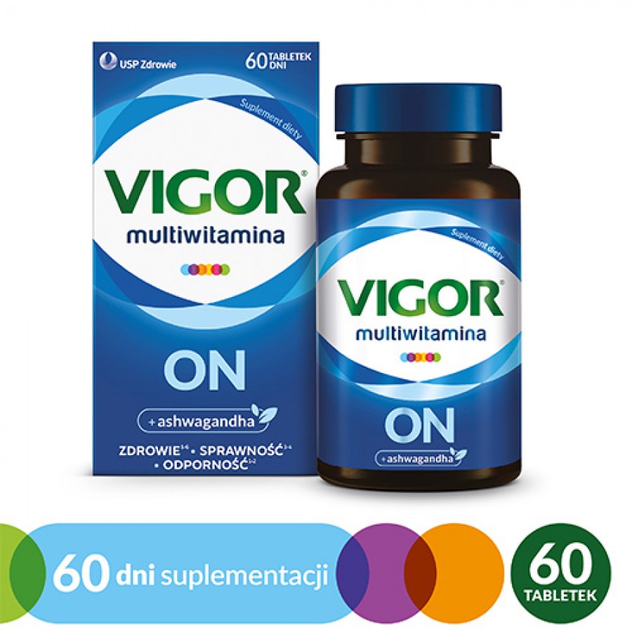 Miniaturka artykułu - #1 VIGOR Multiwitamina ON, 60tabl.