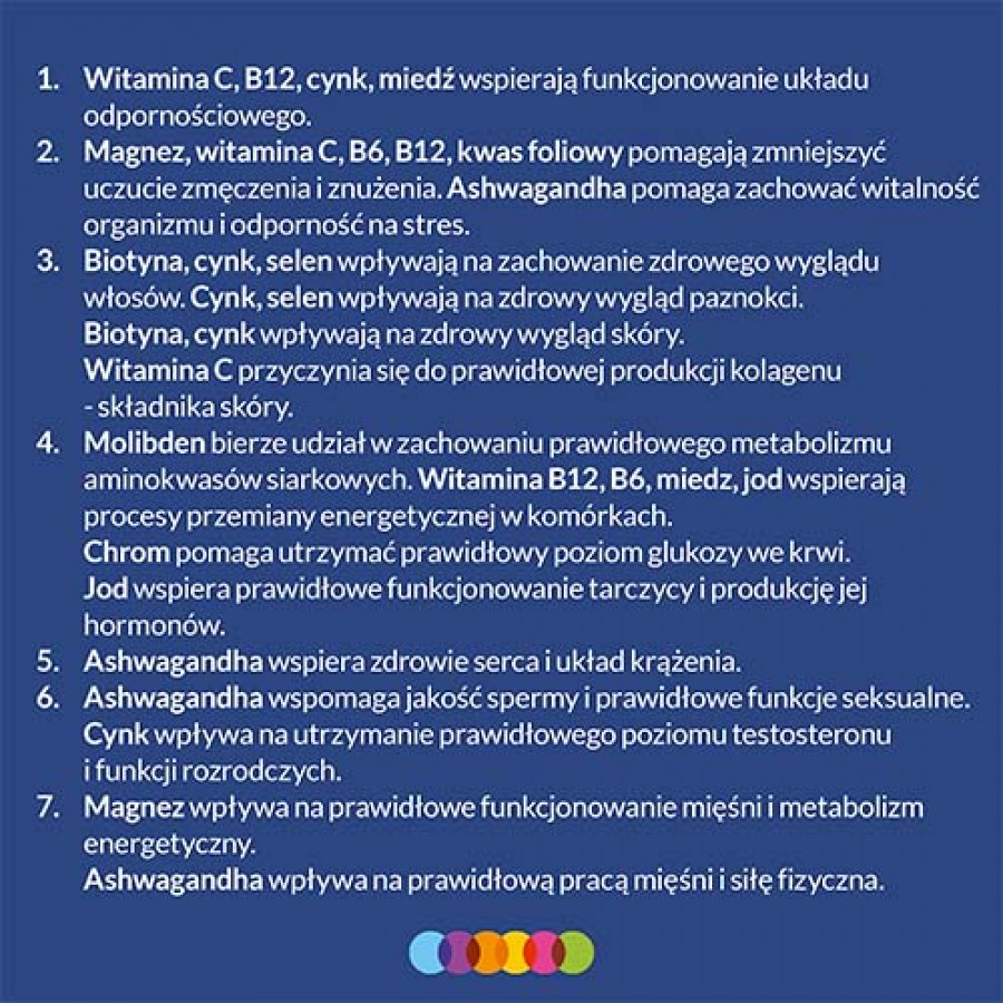 Zdjęcie produktu - 6 Vigor Multiwitamina ON, 60 tabl.